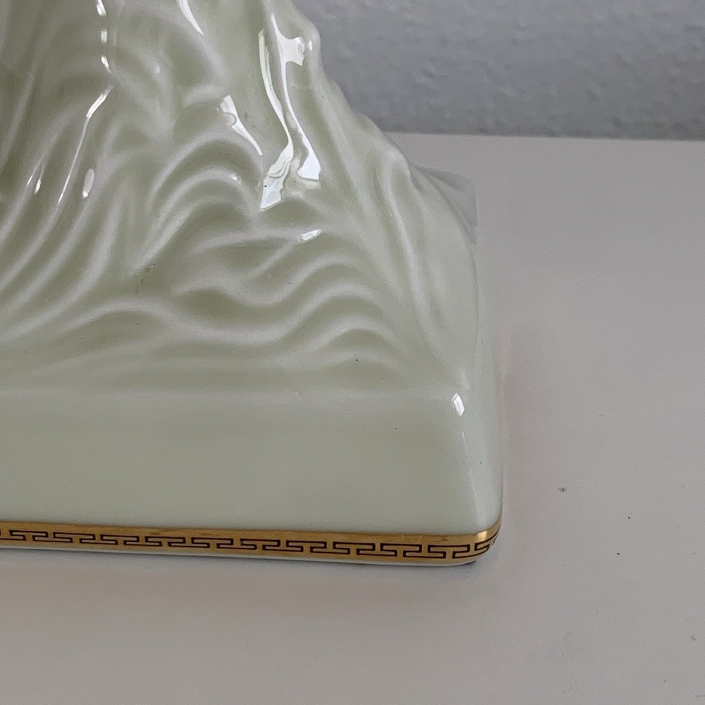 Vintage REMY MARTIN Centaur Limoges Cognac Empty Bottle Ceramic Gold Ivory - Picture 11 of 16